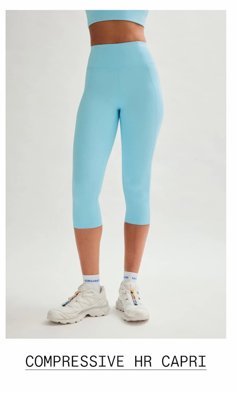 Compressive High-Rise Capri Legging