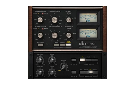 dbx® 160 Compressor / Limiter