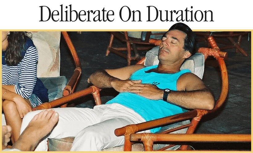 Deliberate On Duration