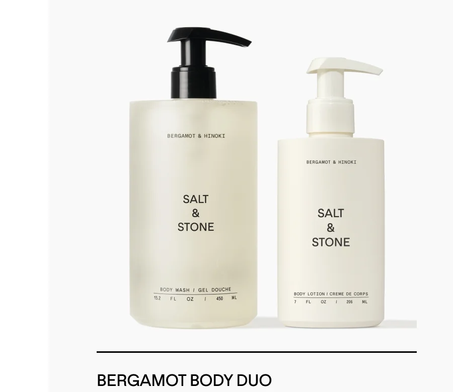 Bergamot Body Duo