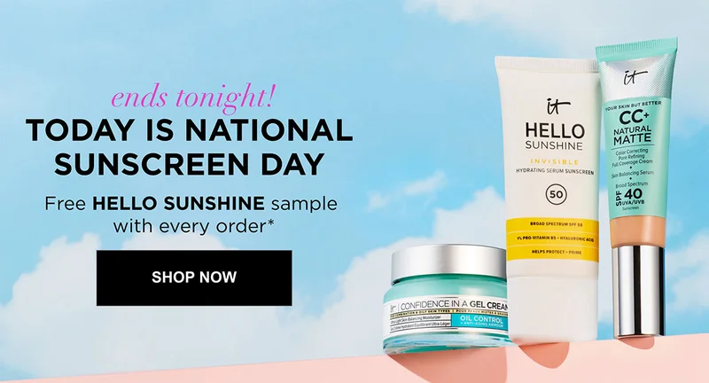 NATIONAL SUNSCREEN DAY