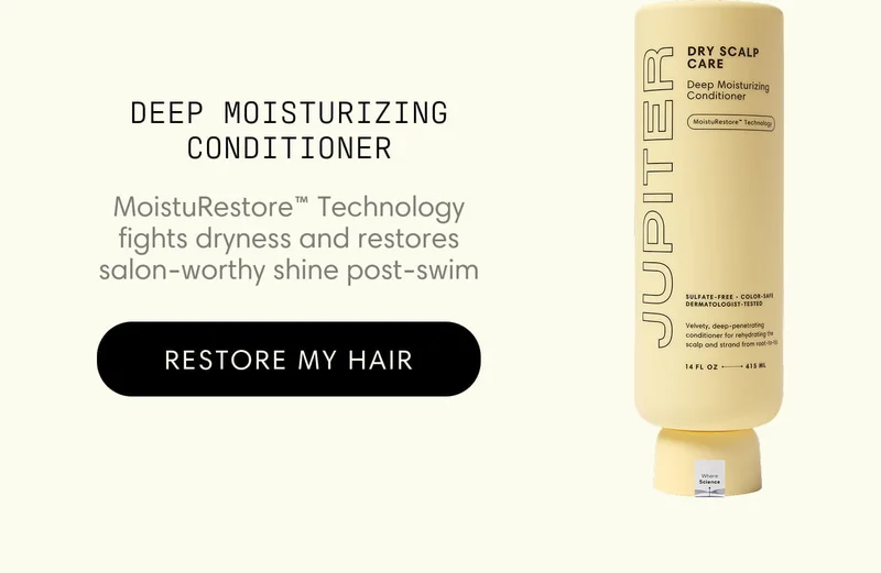 Deep Moisturizing Conditioner MoistuRestore™ Technology fights dryness and restores salon-worthy shine post-swim | Restore My Hair