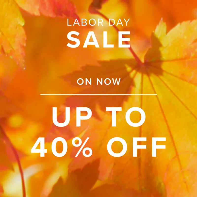 Labor Day Sale. Shop now!