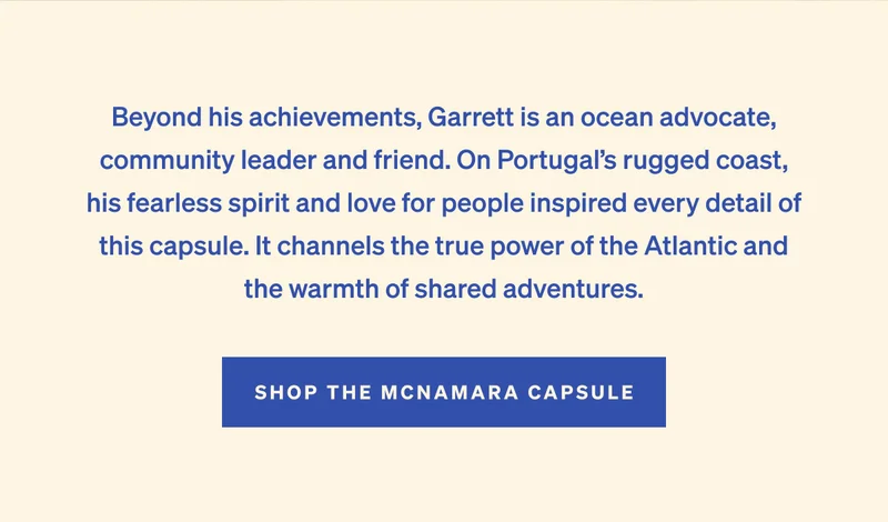Faherty x Garrett McNamara