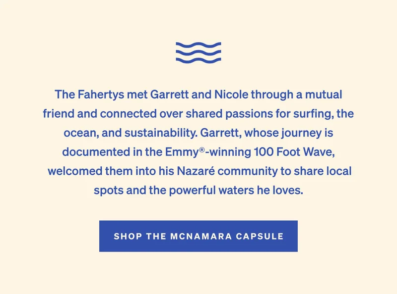 Faherty x Garrett McNamara
