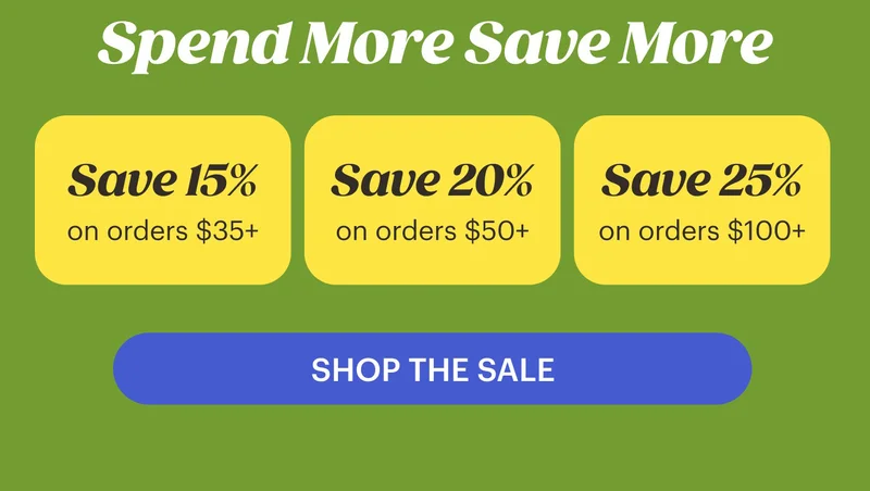 Spend Morer Save More SHOP THE SALE