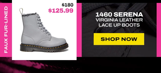 1460 Serena Virginia Leather Lace Up Boots