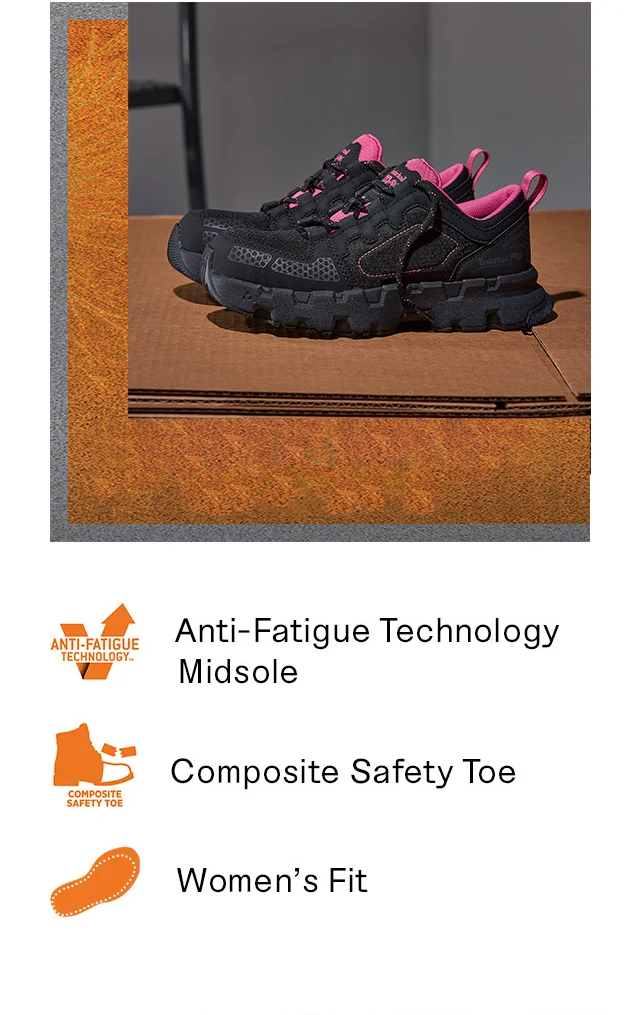 Women's Timberland PRO Powertrain EV Composite Toe Work Sneaker