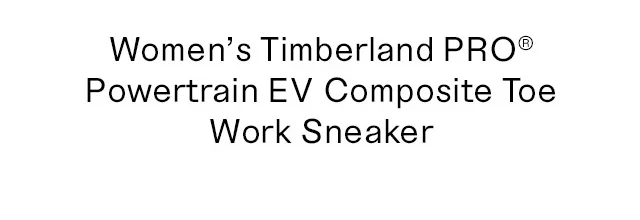 Women's Timberland PRO Powertrain EV Composite Toe Work Sneaker