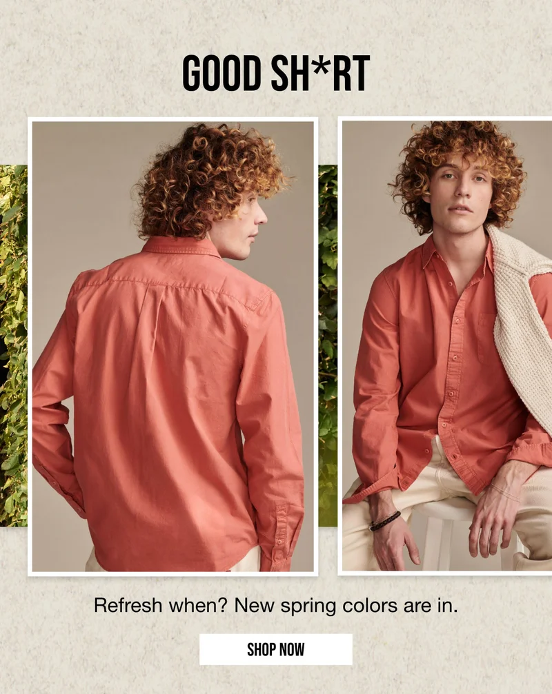 Good Sh*rt | Refresh when? New spring colors are in. SHOP NOW