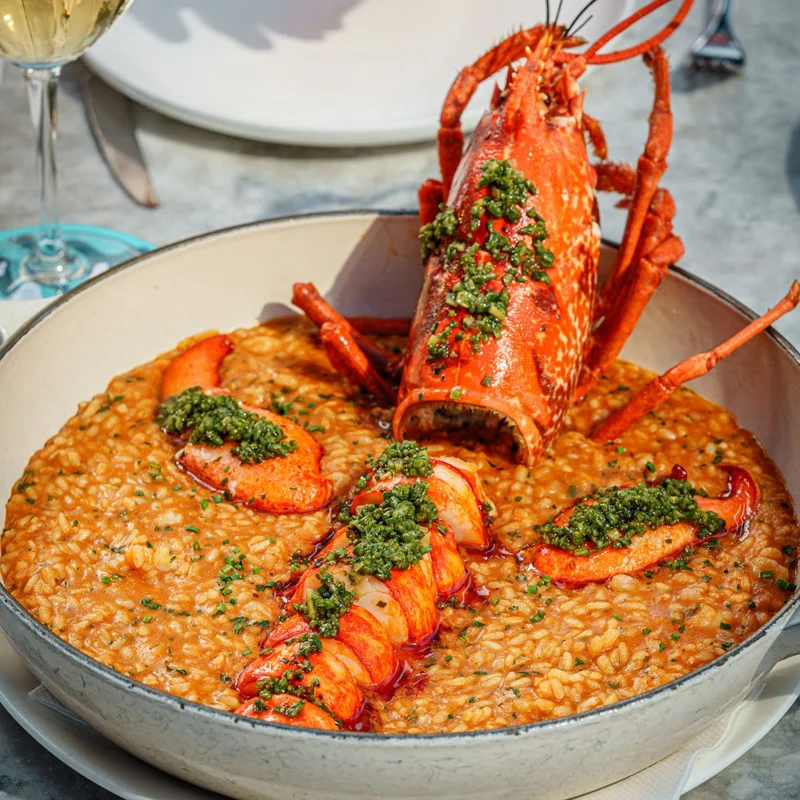 Seabird's famous lobster rice