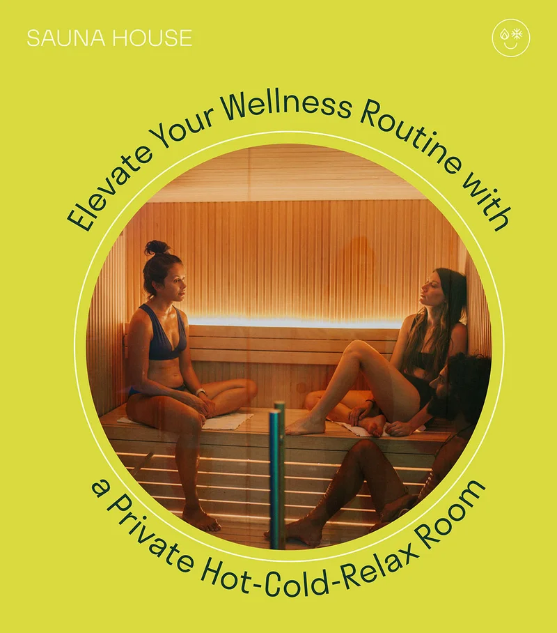Elevate your wellness routine with a private Hot-Cold-Relax foom