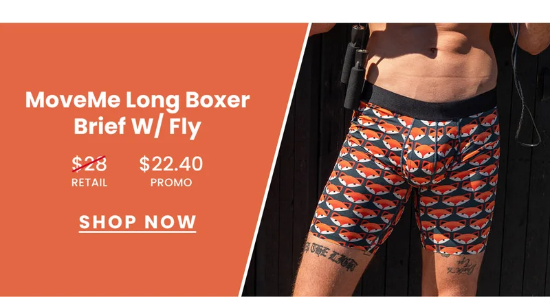 MoveMe Long Boxer Brief W/ Fly