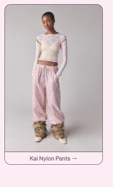 IMAGE-KAI NYLON PANTS