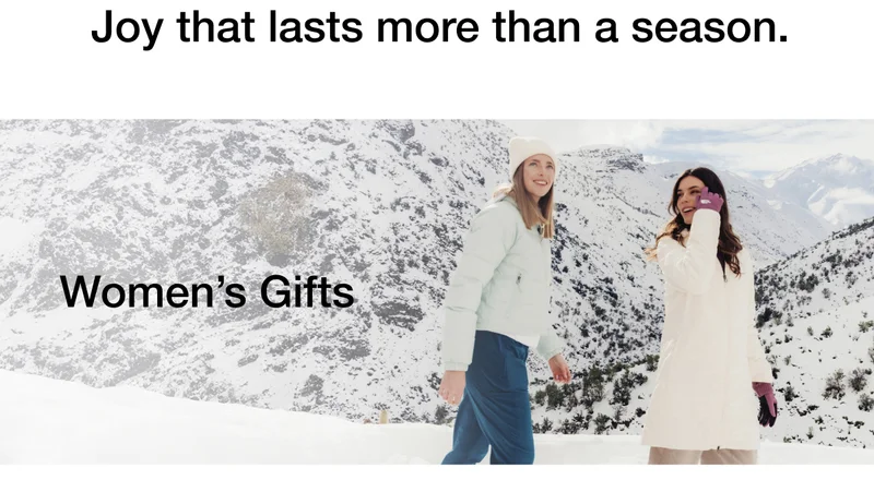Joy that lasts more than a season. Women's Gifts