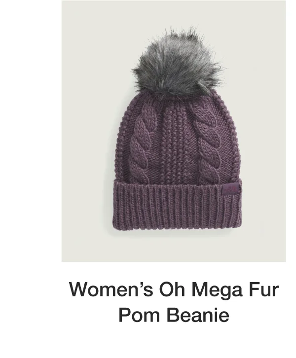 Women’s Oh Mega Fur Pom Beanie