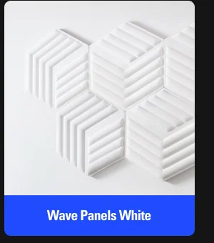 Wave Panels White