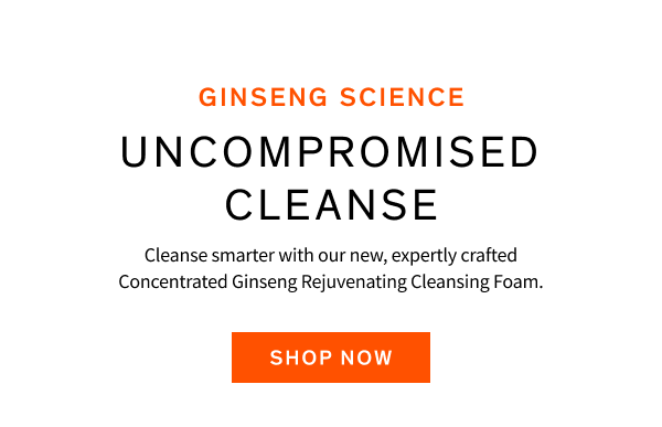 New Concentrated Ginseng Rejuvenating Cleansing Foam