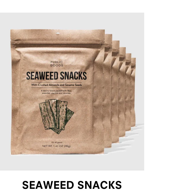 Seaweed snack