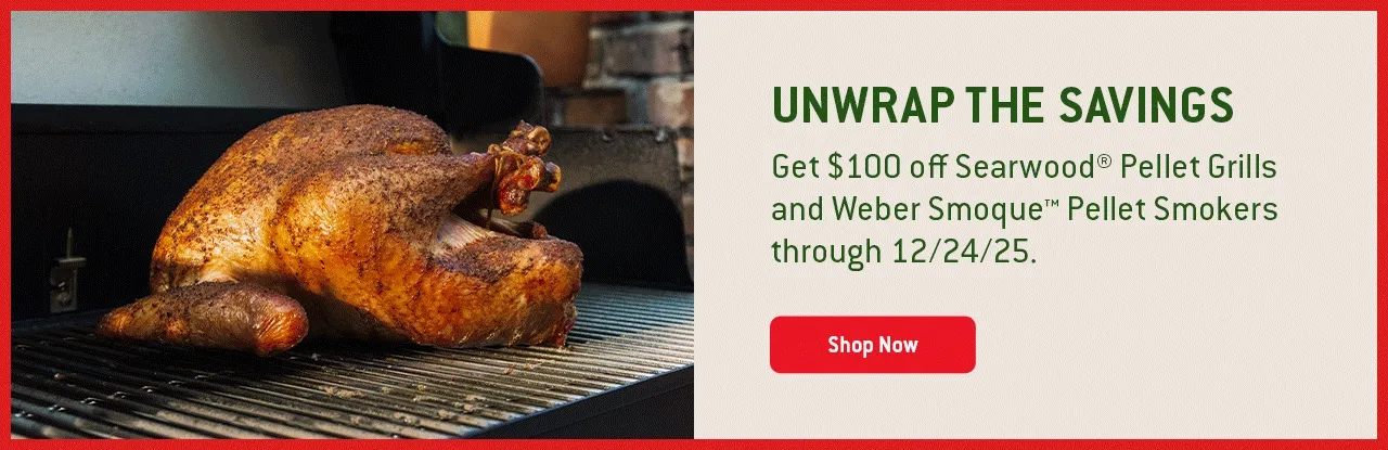 $100 Off Wood Pellet Grills