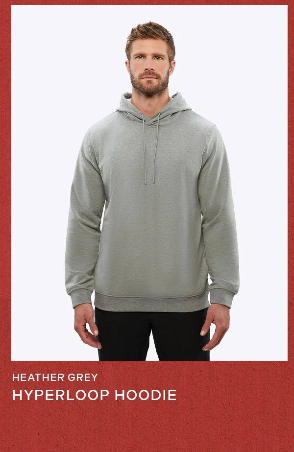 Heather Grey Hyperloop Hoodie
