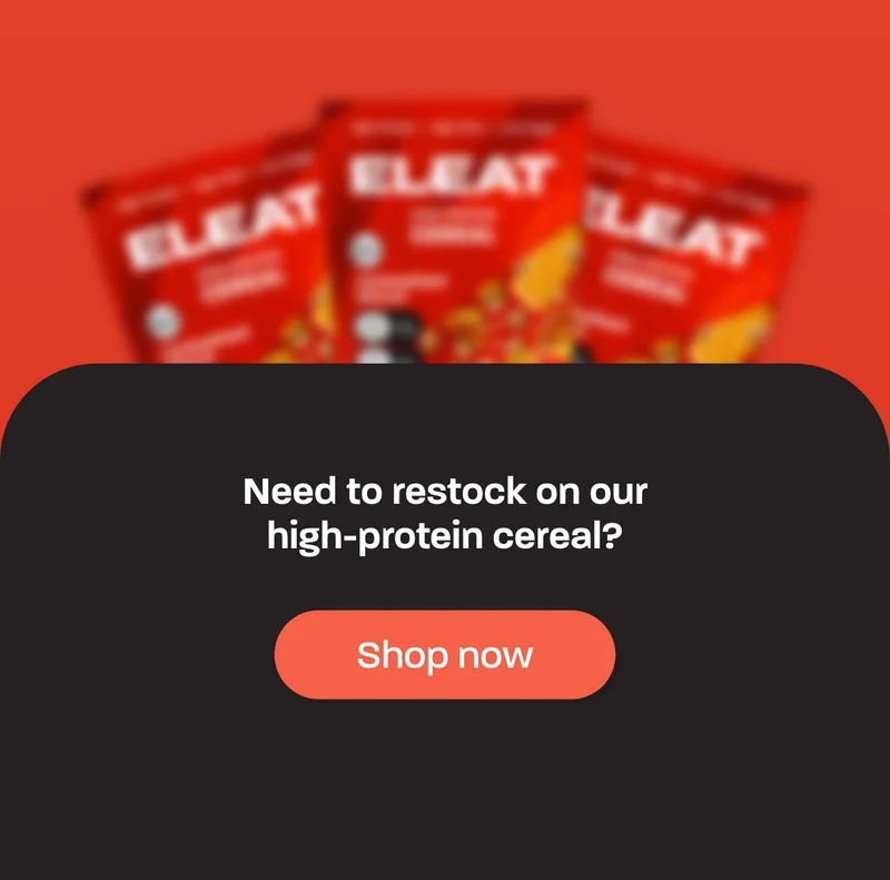 Need to restock on our high-protein cereal?