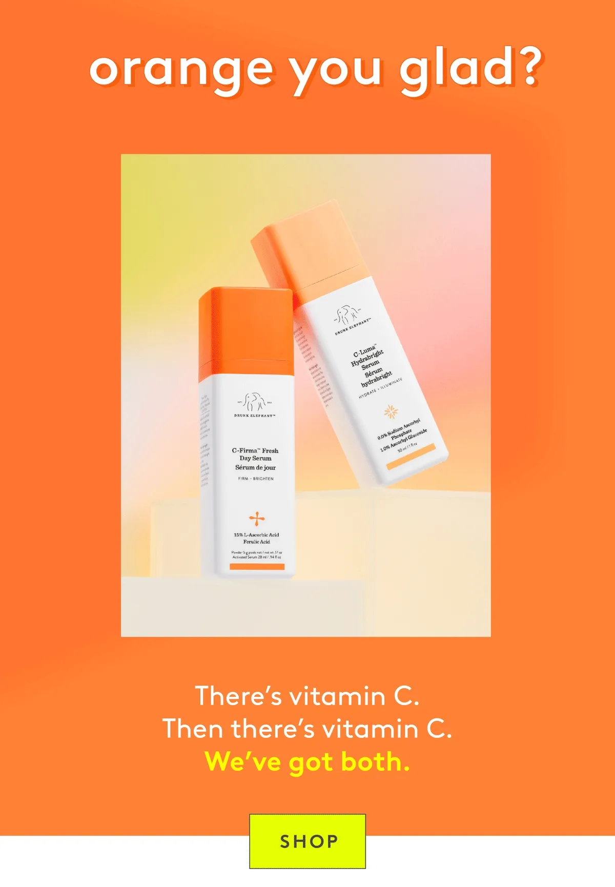 Orange You Glad Hero