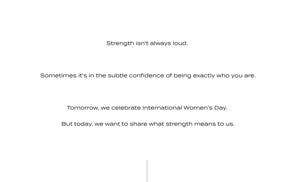 Strength isn't always loud.