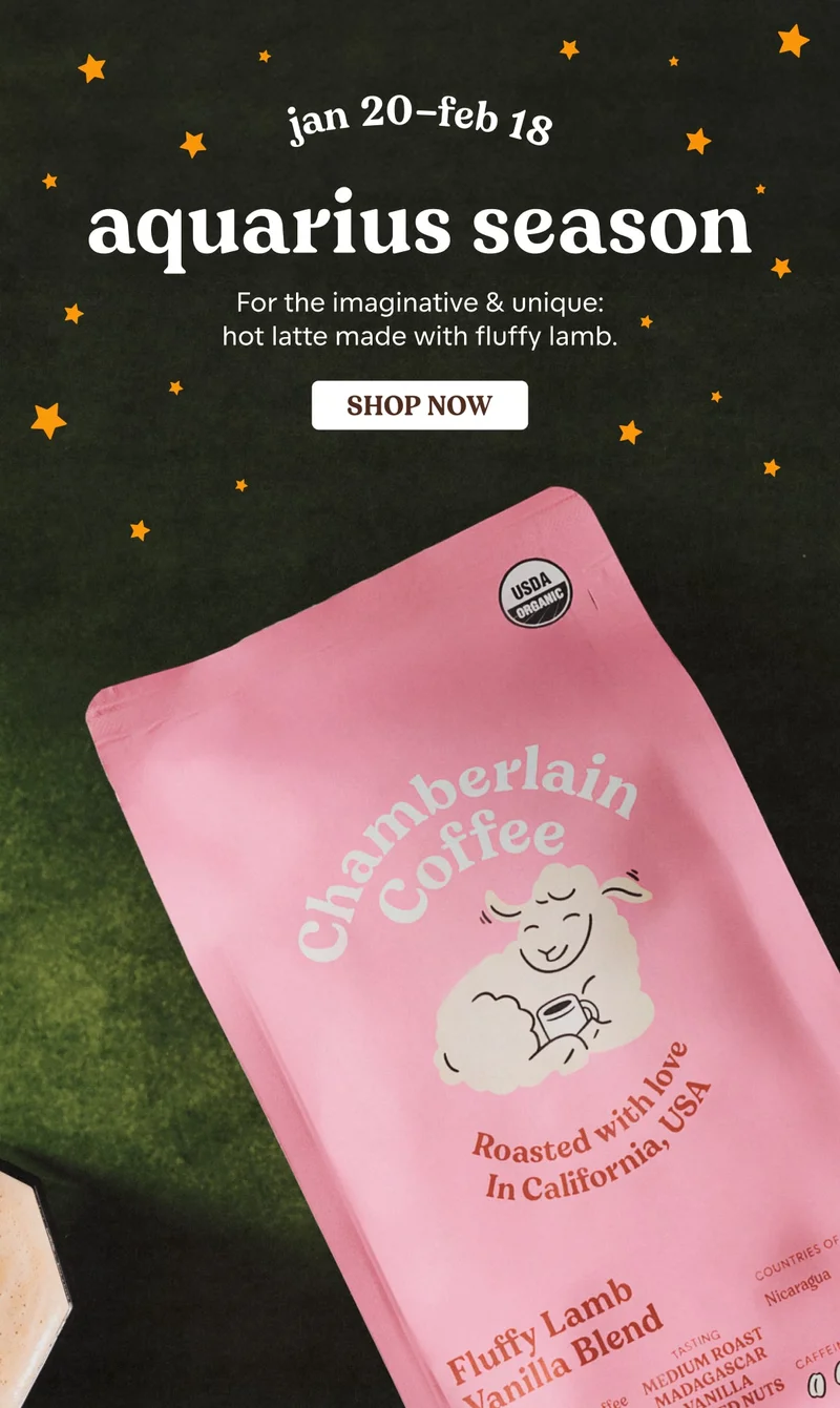 aquarius season vanilla blend