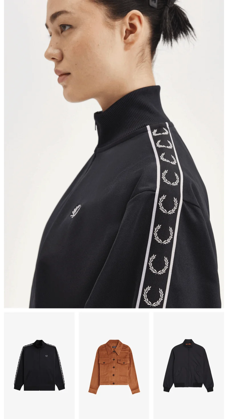 Shop Womens Fred Perry Jackets