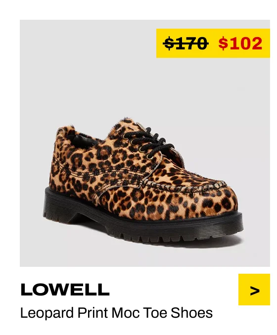 LOWELL in ARCHIVE LEOPARD LOWELL in ARCHIVE LEOPARD LOWELL in ARCHIVE LEOPARD LOWELL in ARCHIVE LEOPARD LOWELL Leopard Print Moc Toe Shoes