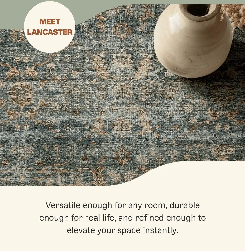 meet Lancaster Versatile enough for any room, durable enough for real life, and refined enough to...