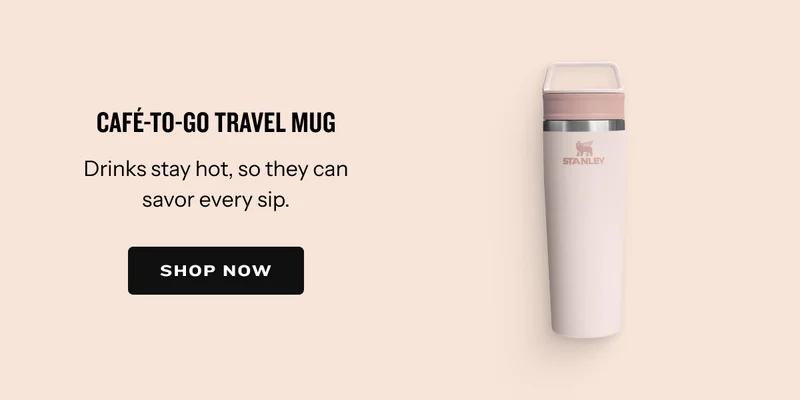 Cafe-To-Go Travel Mug 20 oz | Rose Quartz