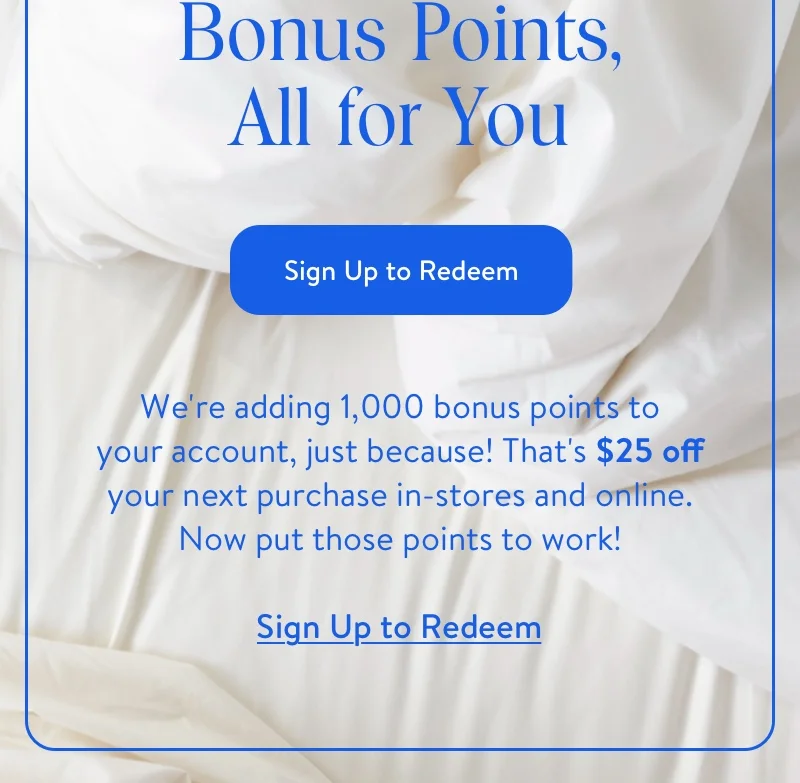 Brooklinen Rewards Savings Are A-Waiting