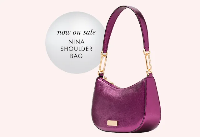 now on sale Nina Shoulder Bag