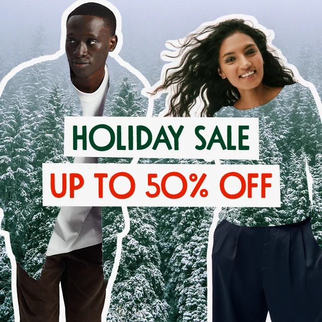 Holiday Sale Up to 50% Off