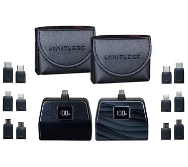 Limitless Set of 2 TotalBoost Mini Pro 6,000mAh Power Banks