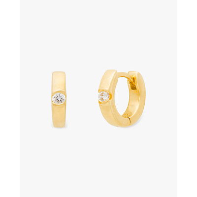 Kate Spade Fine Meant To Be Diamond Huggies