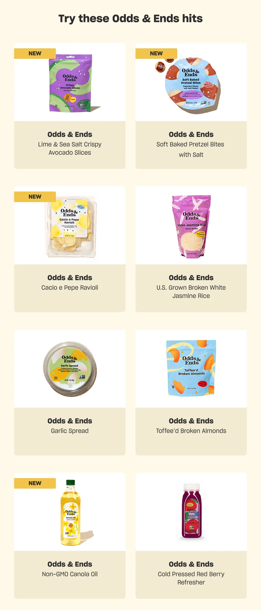 Try these Odds & Ends hits