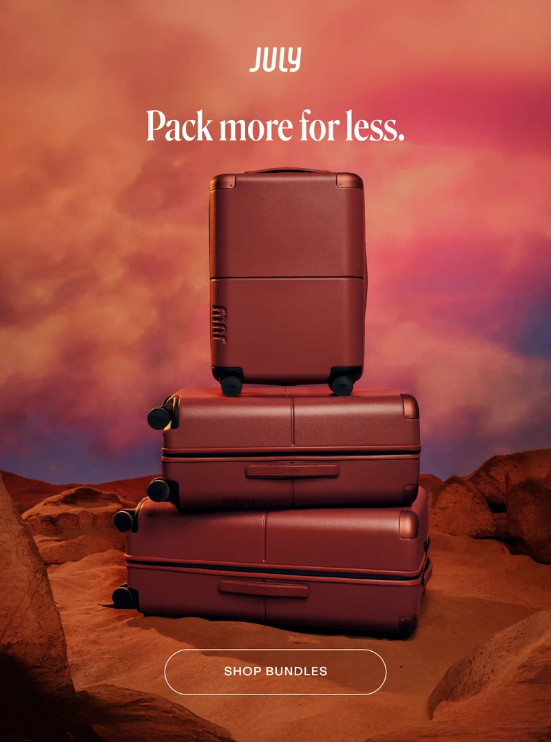 Pack more for less. SHOP BUNDLES