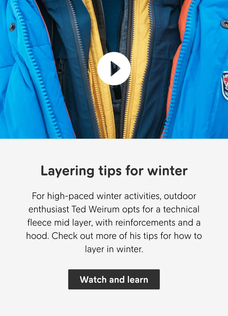 How to layer up in winter | Fjällräven