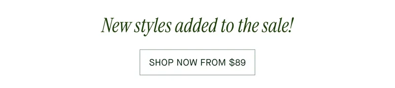 New styles added to the sale!