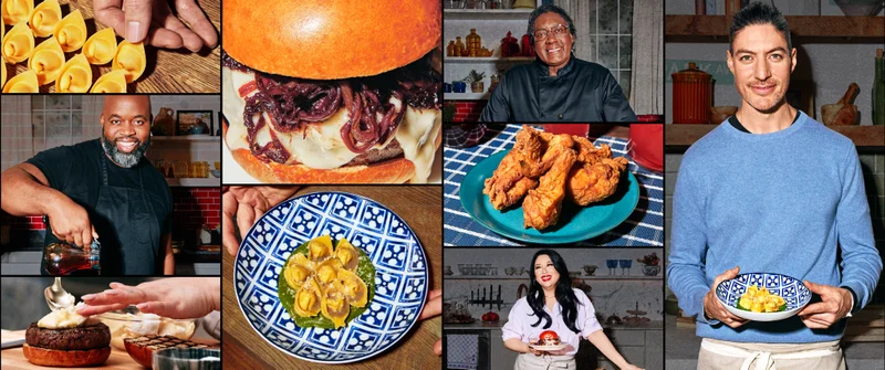 Angie Mar, Charles Gabriel, Quie Slobert, Stefano Secchi, Dale Harris, Tony Gemignani, Nancy Silverton, Jeni Britton, Melineige Beauregard, Chris Guinto, Wallace Wong, Anna Leigh Waters, and Joy Mangano