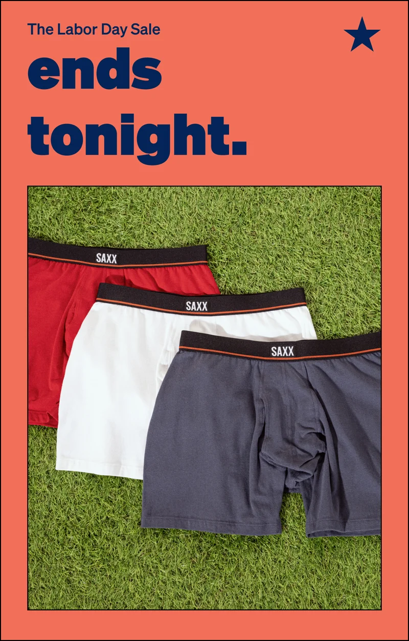 The Labor Day Sale ends tonight.