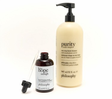 philosophy when hope is not enough serum 5.7oz & purity 32oz