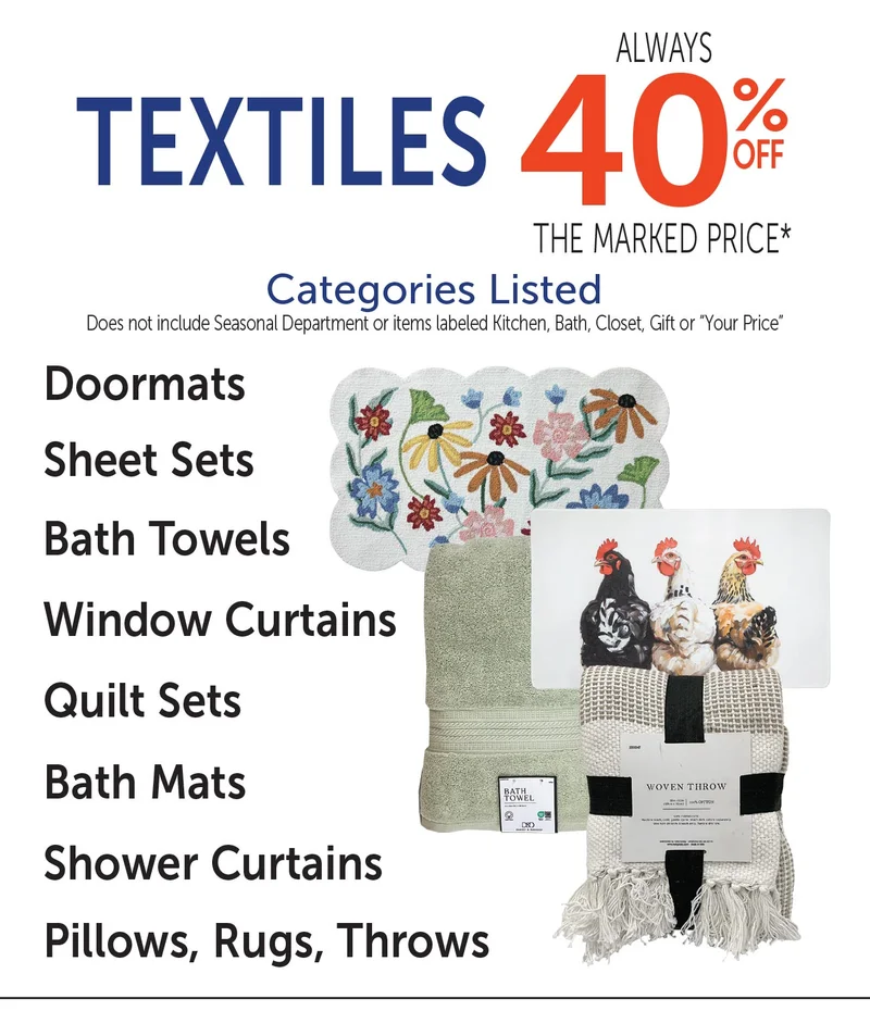 Home Decor - Textiles