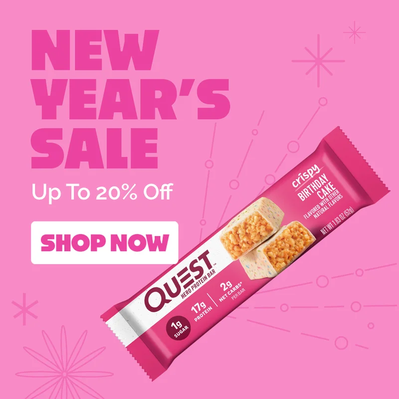 New Year Sale - Crispy Birthday Cake protein bar