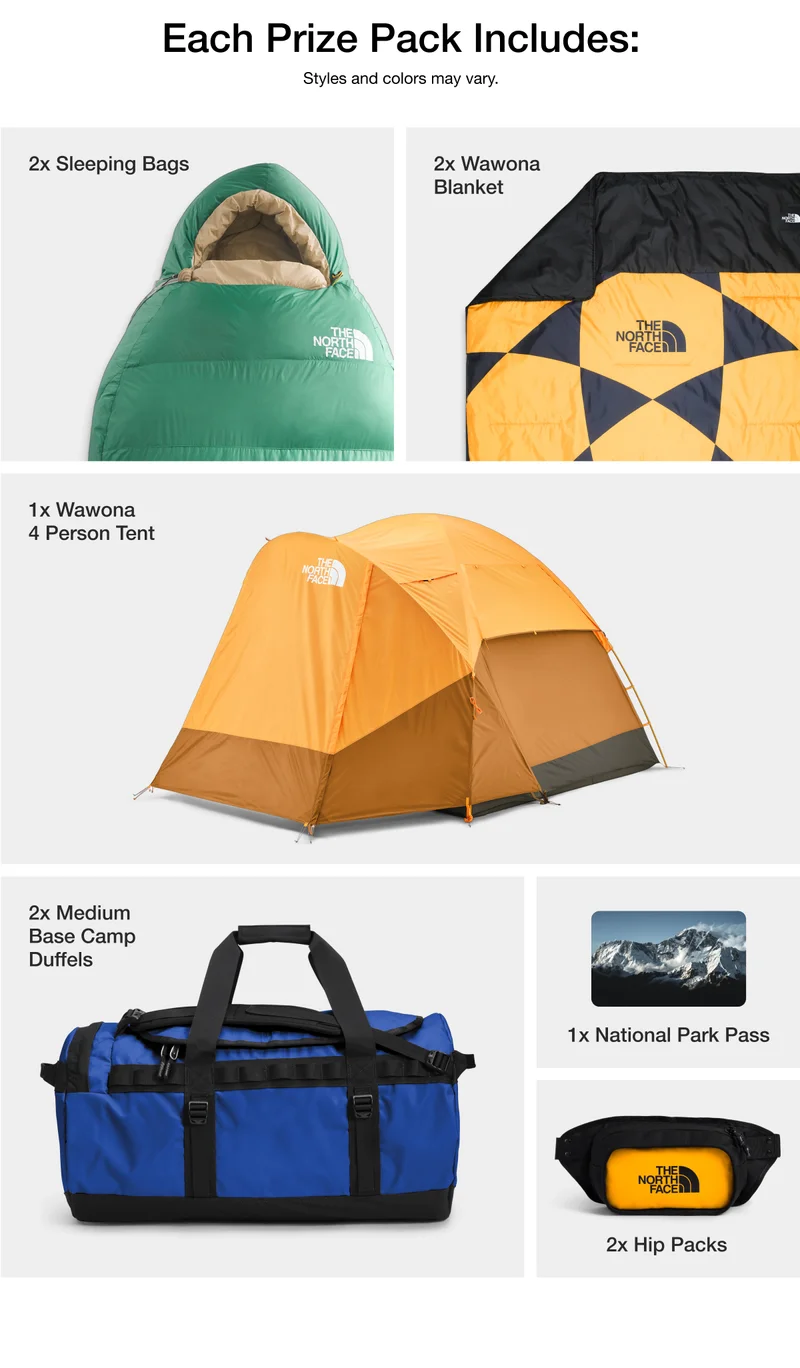 Each Prize Pack Includes