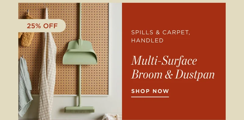 Multi-Surface Broom & Dustpan Multi-Surface Broom & Dustpan