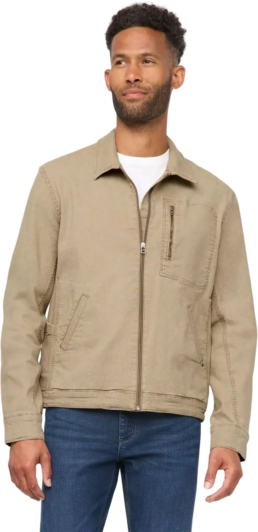 Duer,  Stretch Canvas Utility Jacket - Men's